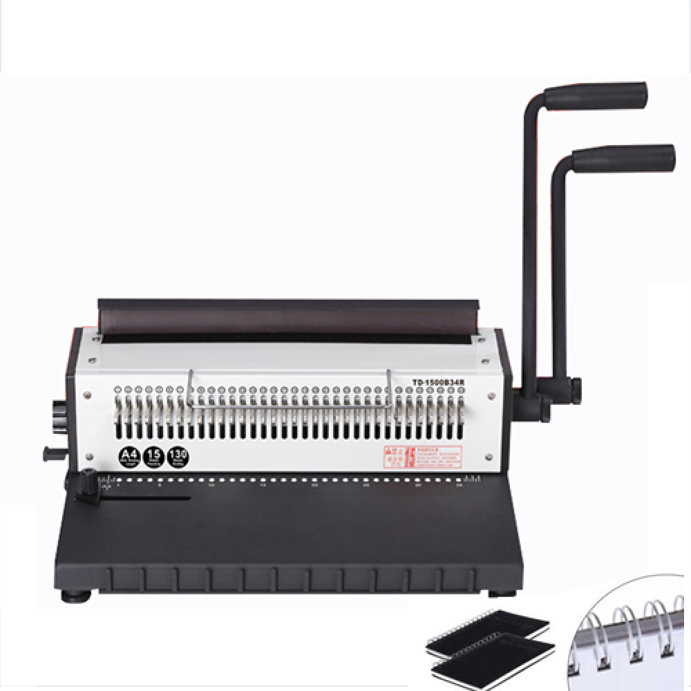 SPIRAL WIRE BINDING MACHINE